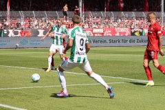 3. Spieltag: Preußen Münster - 1. FC Kaiserslautern 0:1. Grodowski auf Mees - aber Chance vertan.