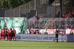 3. Spieltag: Preußen Münster - 1. FC Kaiserslautern 0:1. Tor für Kaiserslautern.