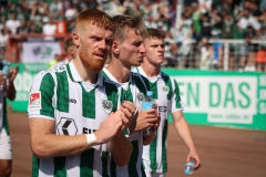 3. Spieltag: Preußen Münster - 1. FC Kaiserslautern 0:1. Mikkel Kirkeskov.