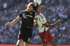 Marvin Benjamins (Münster), Robert Glatzel
Hamburger SV - Preußen Münster 31.08.2024
Foto: S. Sanders