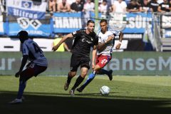 Fabio Baldé, Torge Paetow (Münster), Davie Selke
Hamburger SV - Preußen Münster 31.08.2024
Foto: S. Sanders