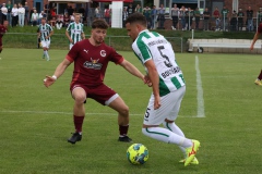 30. Juni 2024: Testspiel gegen den 1. FC Gievenbeck. Yassine Bouchama.