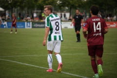 30. Juni 2024: Testspiel gegen den 1. FC Gievenbeck. Joshua Mees.