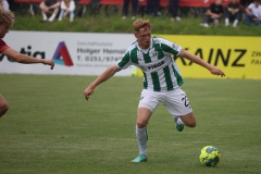 30. Juni 2024: Testspiel gegen den 1. FC Gievenbeck. Luca Bolay.