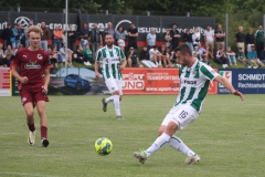 30. Juni 2024: Testspiel gegen den 1. FC Gievenbeck. Torge Paetow.