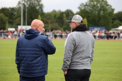 Testspiel Preußen Münster - Kickers Emden 3:2. Stefan Emmerling und Sascha Hildmann.