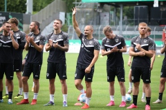 Trainingsauftakt bei Preußen Münster. 