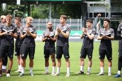 Trainingsauftakt bei Preußen Münster. 