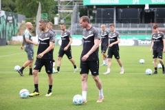 Trainingsauftakt bei Preußen Münster. 