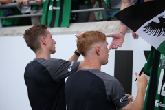 Trainingsauftakt bei Preußen Münster. 