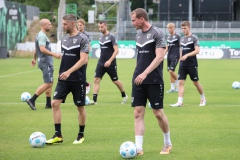 Trainingsauftakt bei Preußen Münster. 